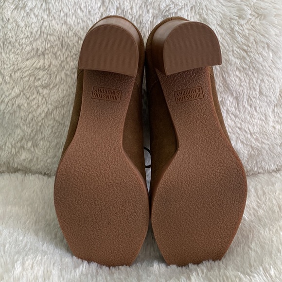 Johnston and Murphy, Alayna style lace up heeled booties size 9 - Picture 6 of 11